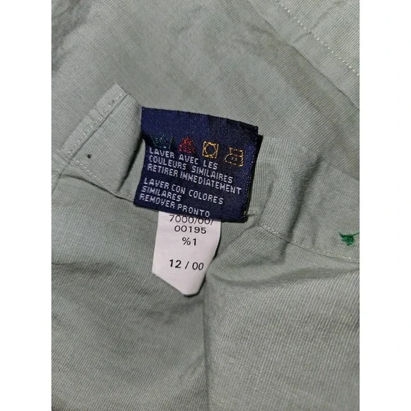 Vintage Y2K Tommy Hilfiger Dress Shirt 32-33 Men's Button Up Long Sleeve - Picture 9 of 9